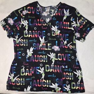 Disney - Tinkerbell Scrub Top